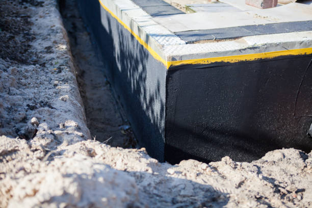 Professional Waterproofing technician working in Waretown, NJ